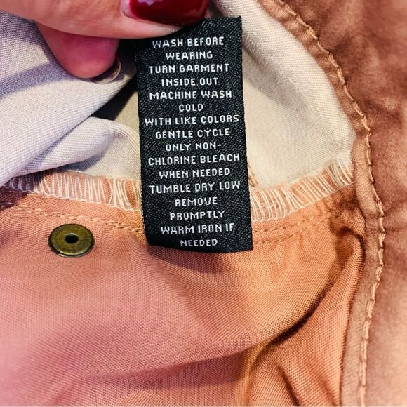 Avenue Denim Luxe Sateen Straight Leg Jeans Plus Size 32 Dusty Rose Color - Picture 10 of 12